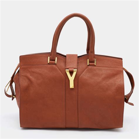 ysl y ligne tote|YSL work tote.